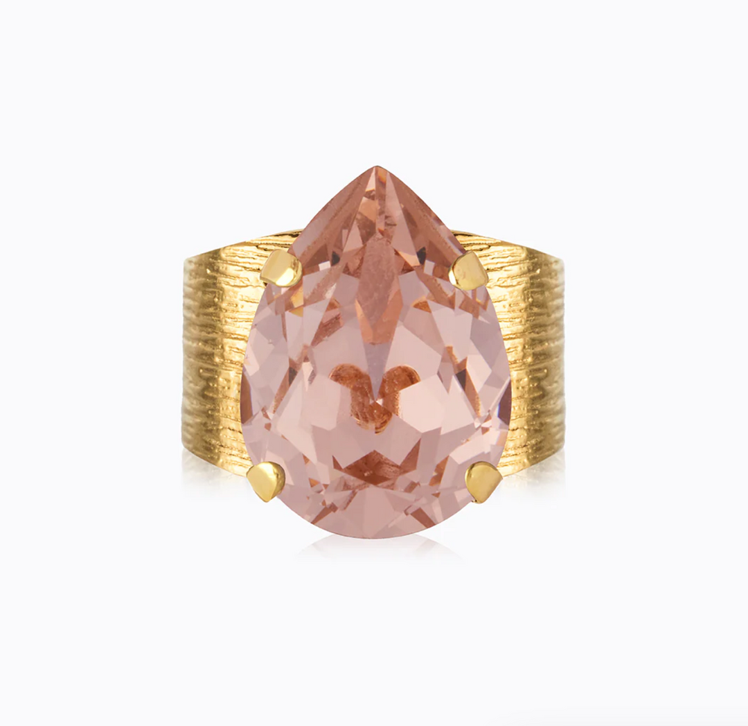 Classic Drop Ring Gold