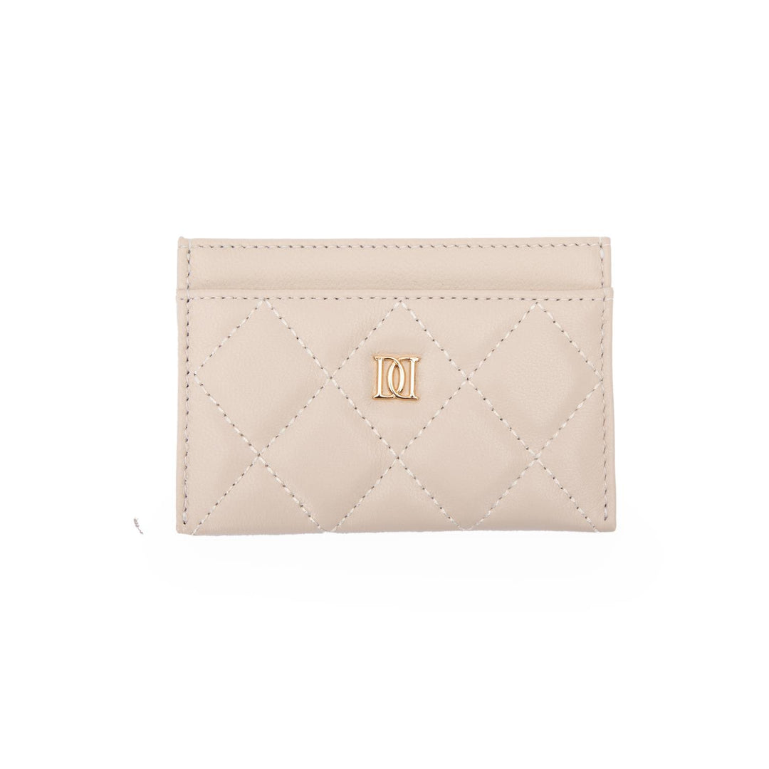 Leather Quilted Card Holder