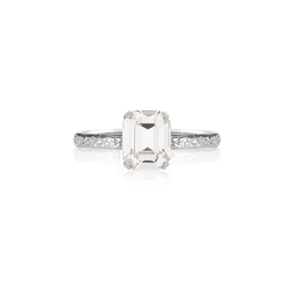MINI LYDIA RING RHODIUM