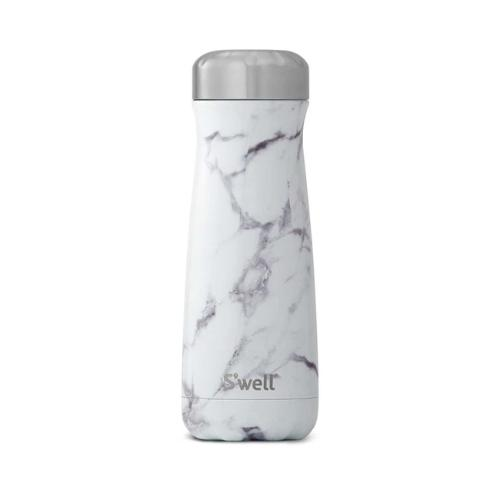 White Marble Traveler 20oz