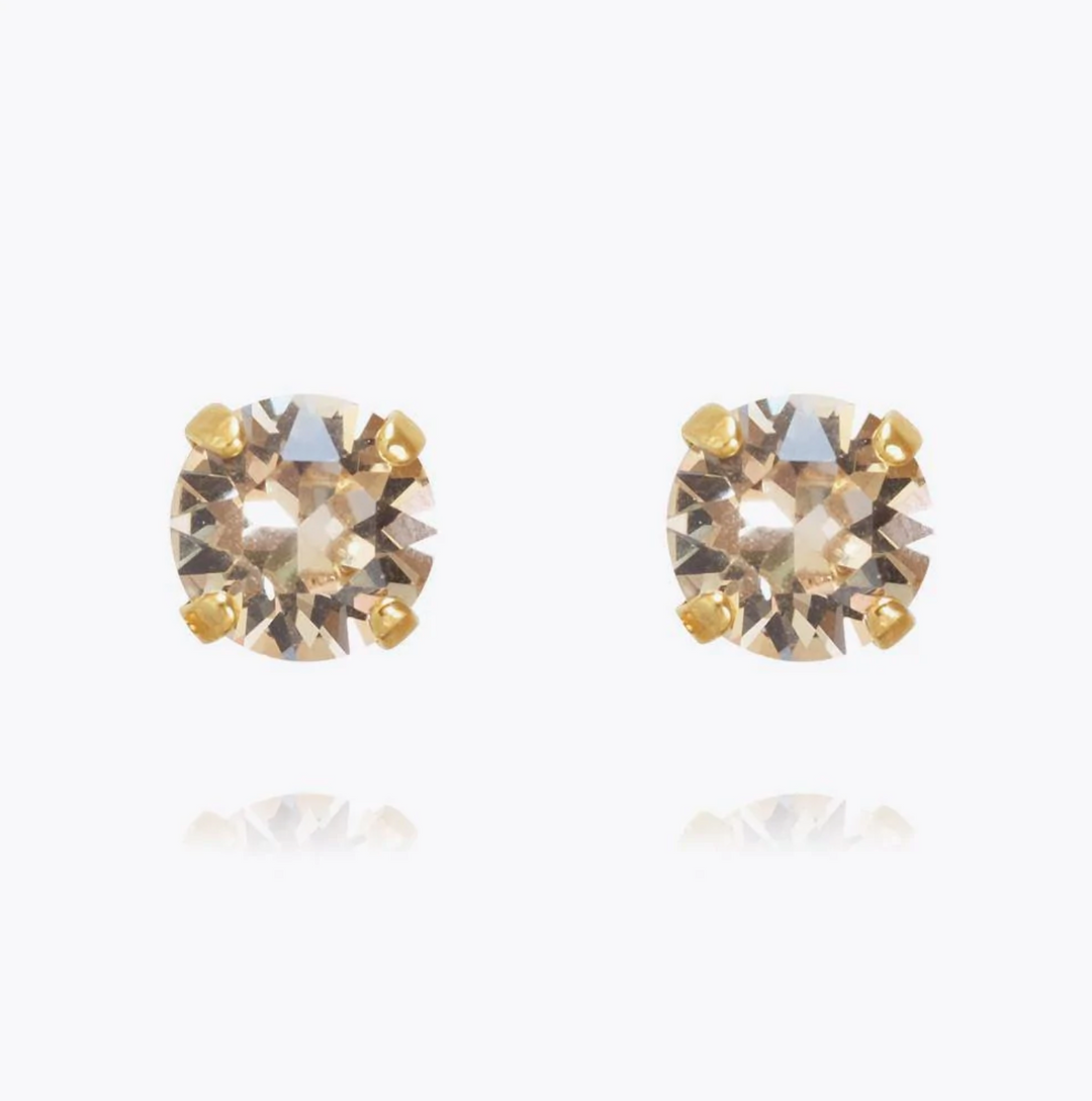 Classic Stud Earrings Gold