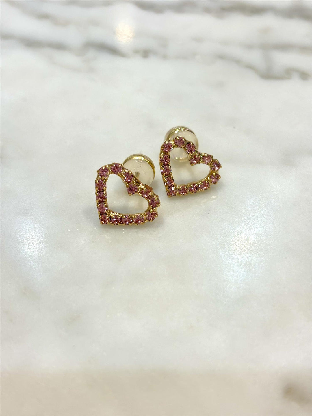 Sweetheart Earrings Gold