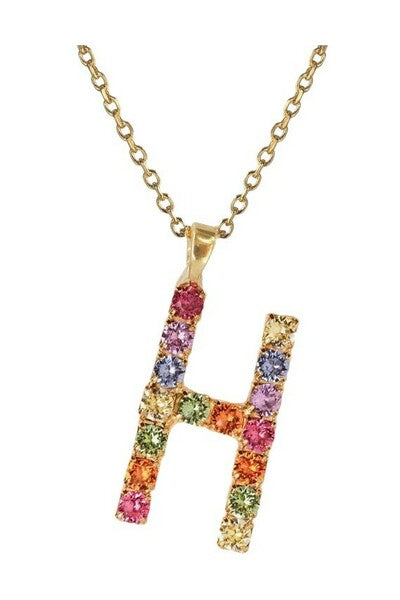 Letter Necklace Gold 50 Cm