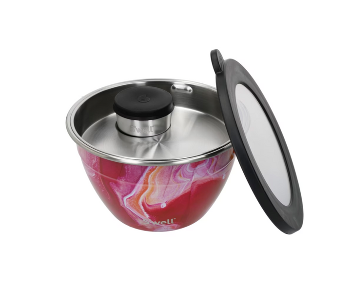 Rose Agate Salad Bowl Kit 64oz