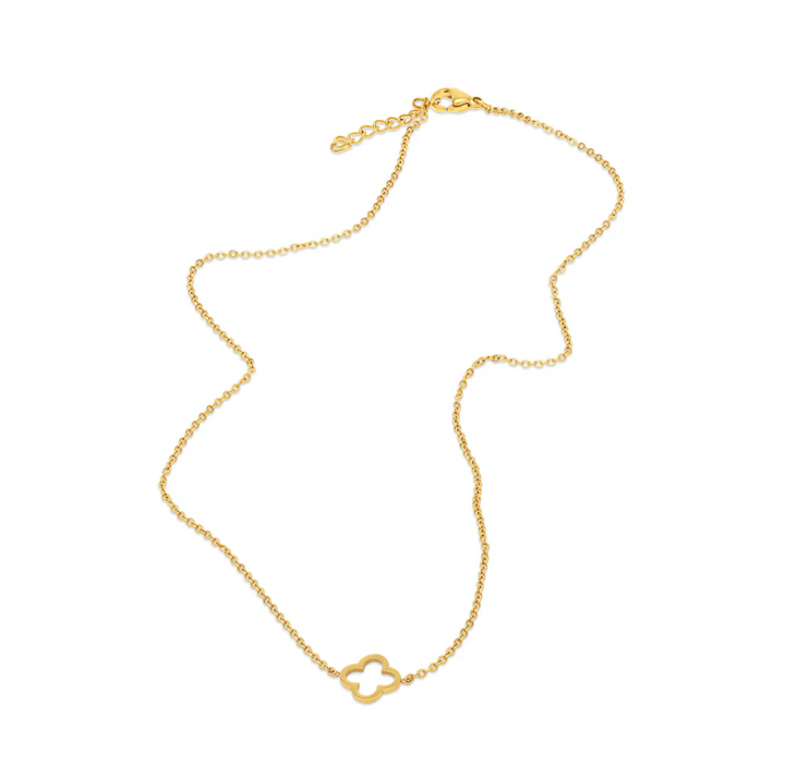 Tui - Clover Necklace Stainless Steel