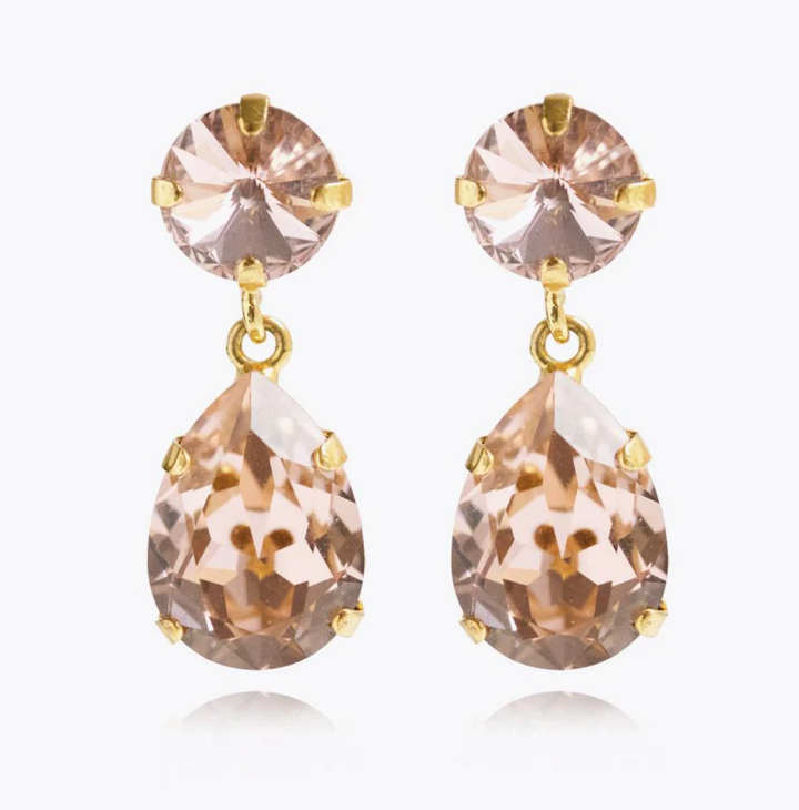 Classic Drop Earrings Gold