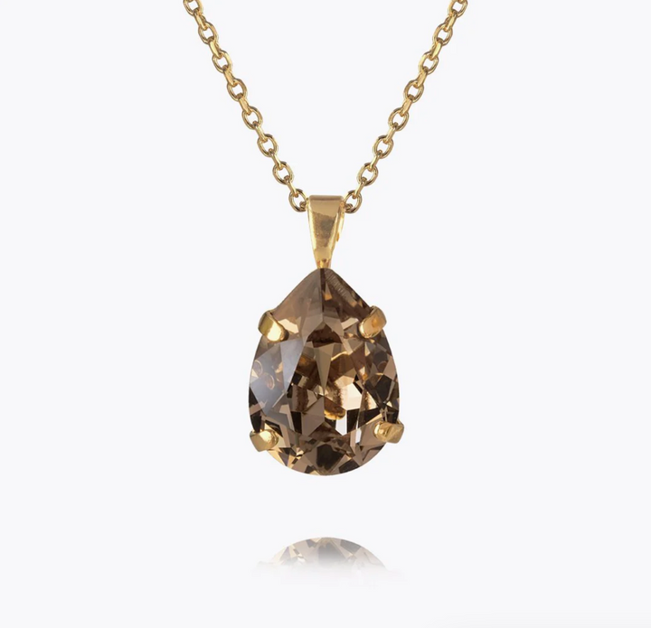 Mini Drop Necklace Gold