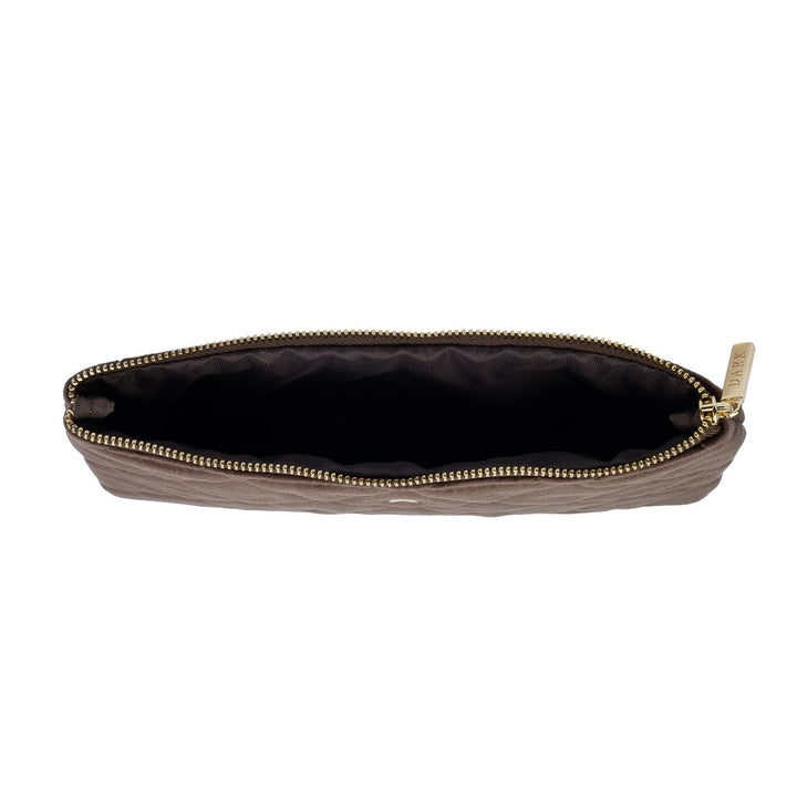 Velvet Quilted Small Pouch