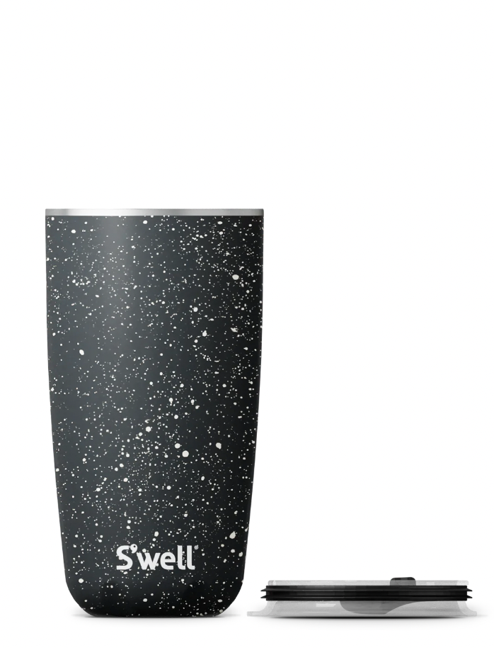 Speckled Night Tumbler With Lid 18oz
