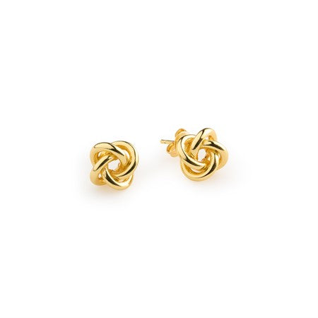 Edith Mini Knot Stud Earrings
