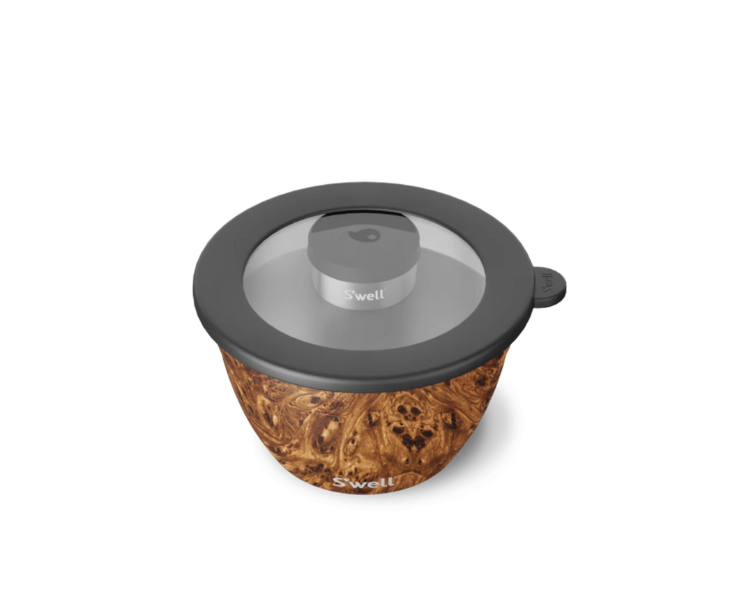 Teakwood Salad Bowl Kit 64oz
