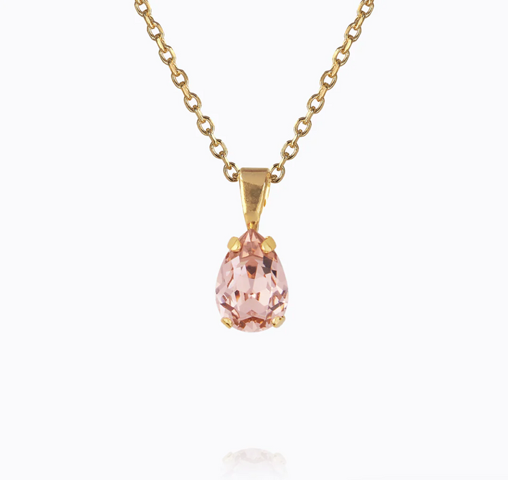 Petite Drop Necklace Gold