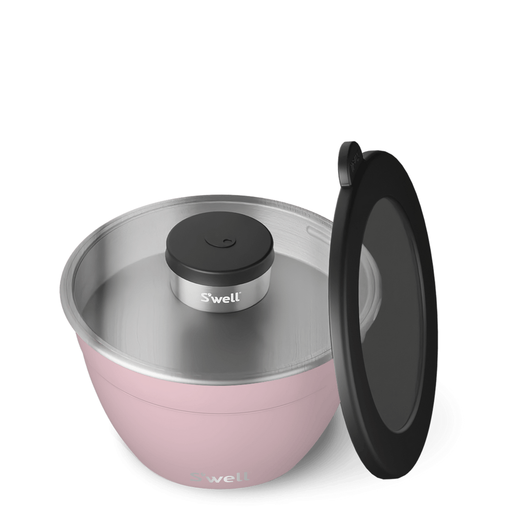 Pink Topaz Salad Bowl Kit 64oz