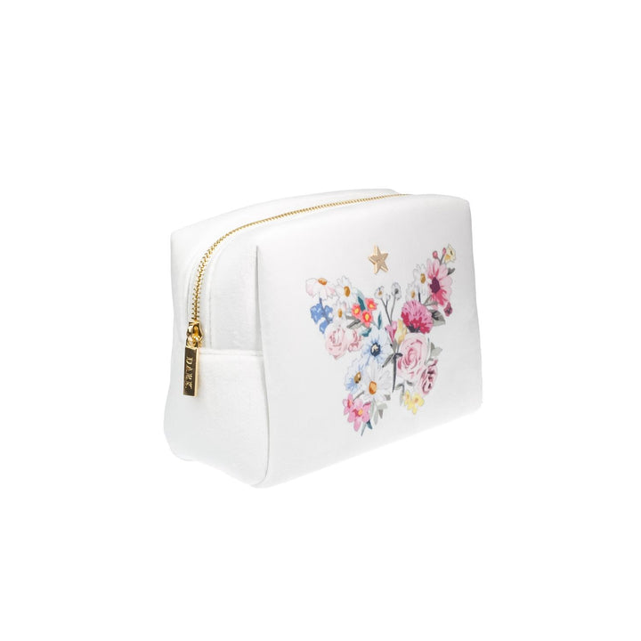 Velvet Square Make-Up Pouch Small