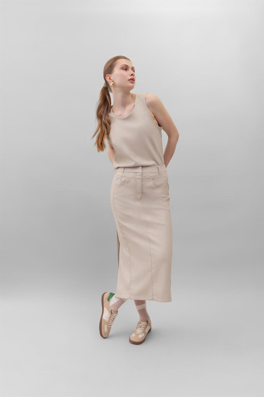 Skirt Faux Leather