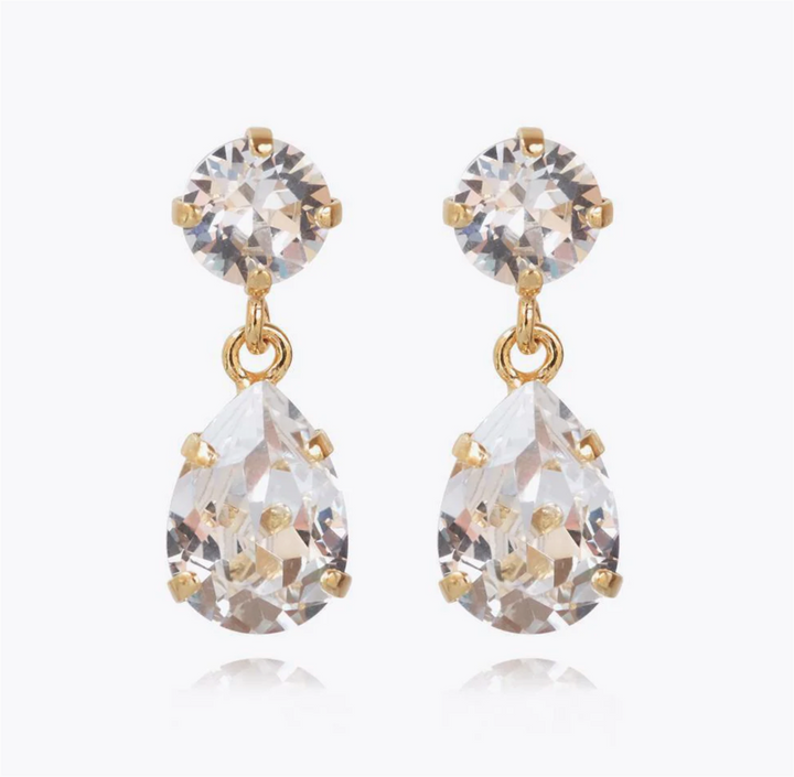 Mini Drop Earrings Gold