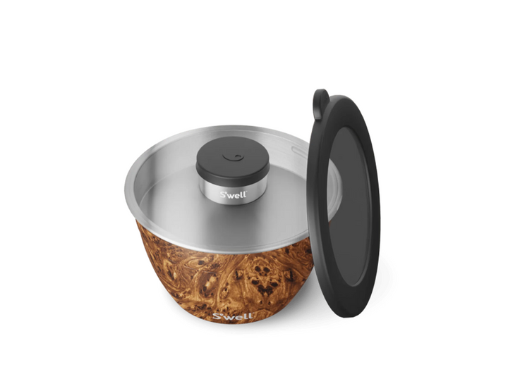 Teakwood Salad Bowl Kit 64oz