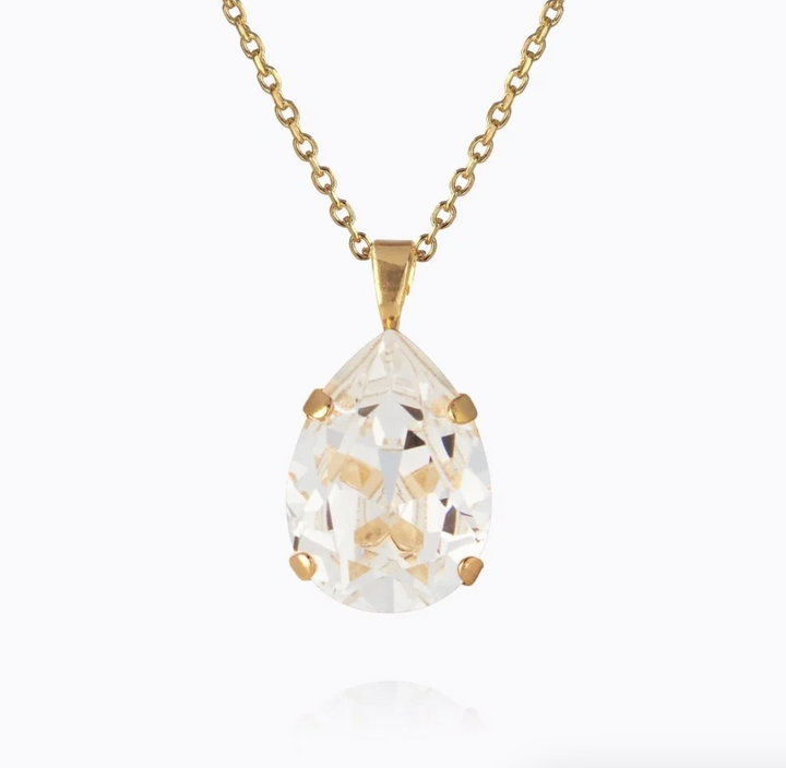 Mini Drop Necklace Gold