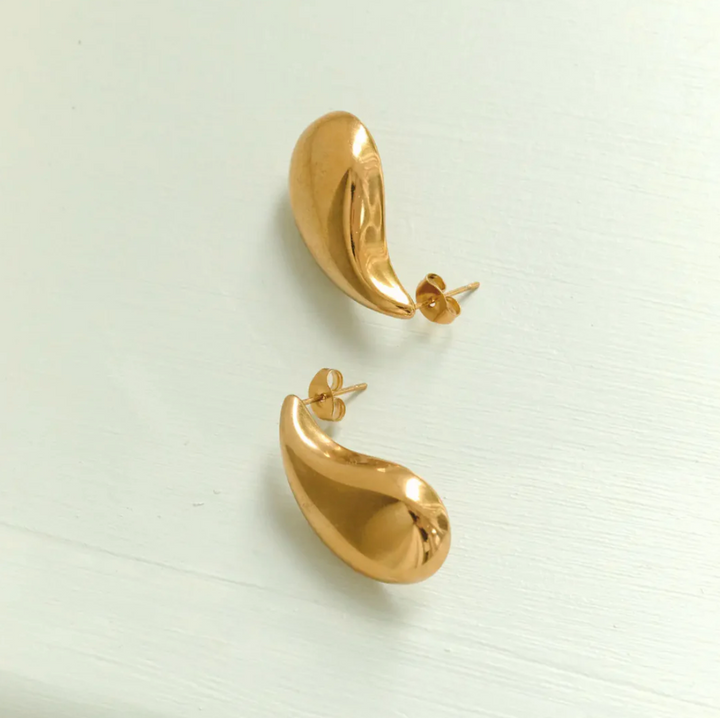 Delphine Large Drop Earring Stainless Steel
