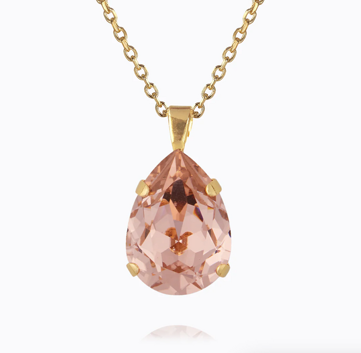 Classic Drop Necklace Gold