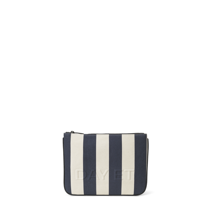 Day Travel Stripe Pouch