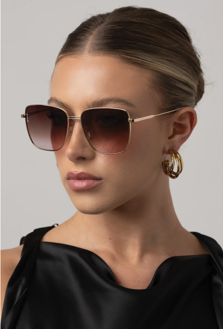 Rita Gold Brown to Pink Fade