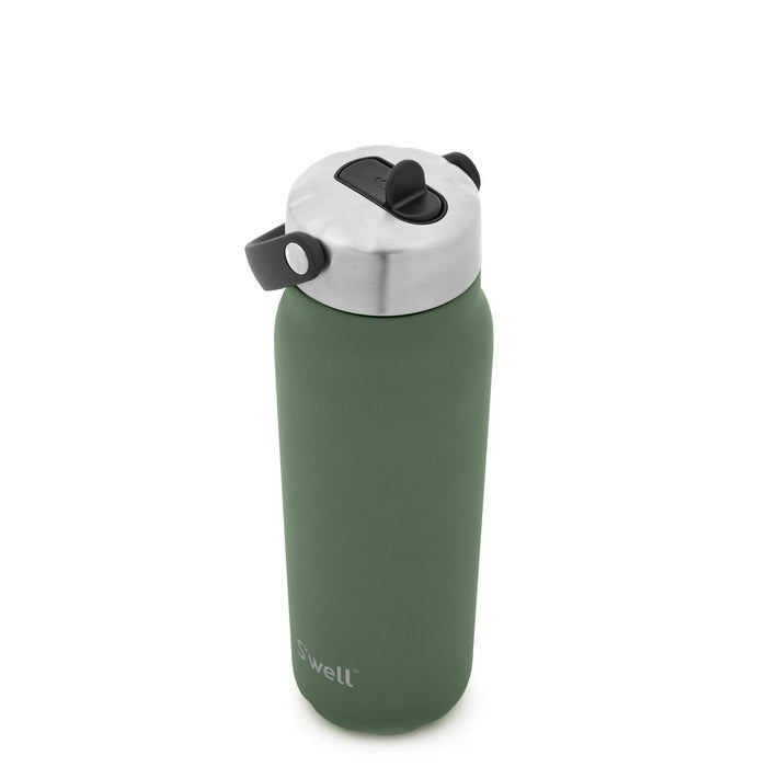 Green Jasper Explorer Flip Straw 24oz