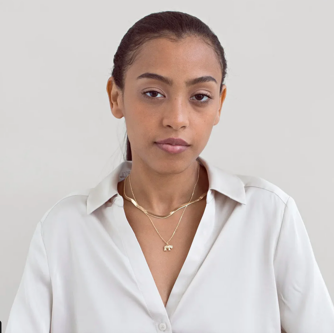 Ivy Snake Chain Necklace Stainless Steel