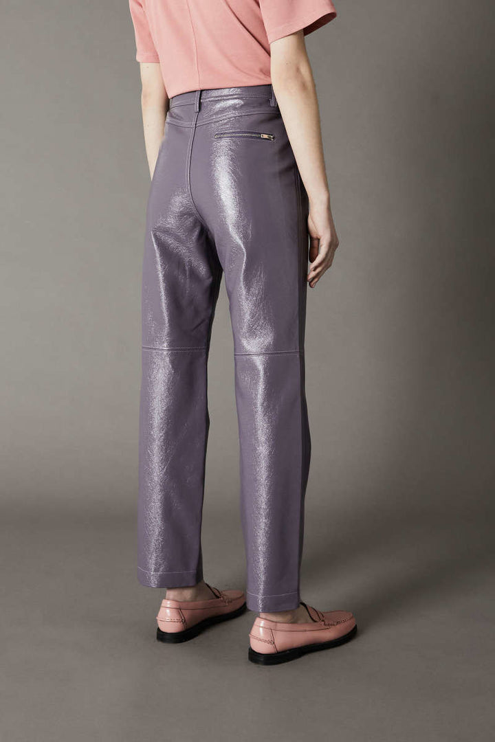 PU LILLAC PANTS