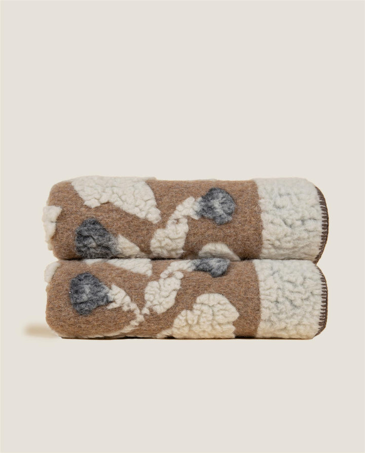 Melodia Grigio Boiled Wool 150x190