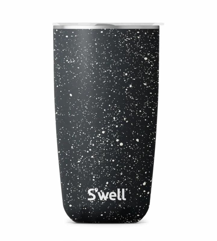 Speckled Night Tumbler With Lid 18oz