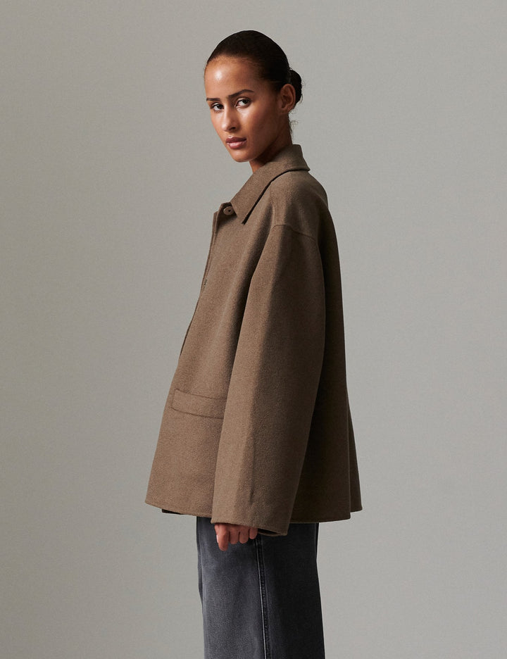 Matteo Double Faced Wool Jacket