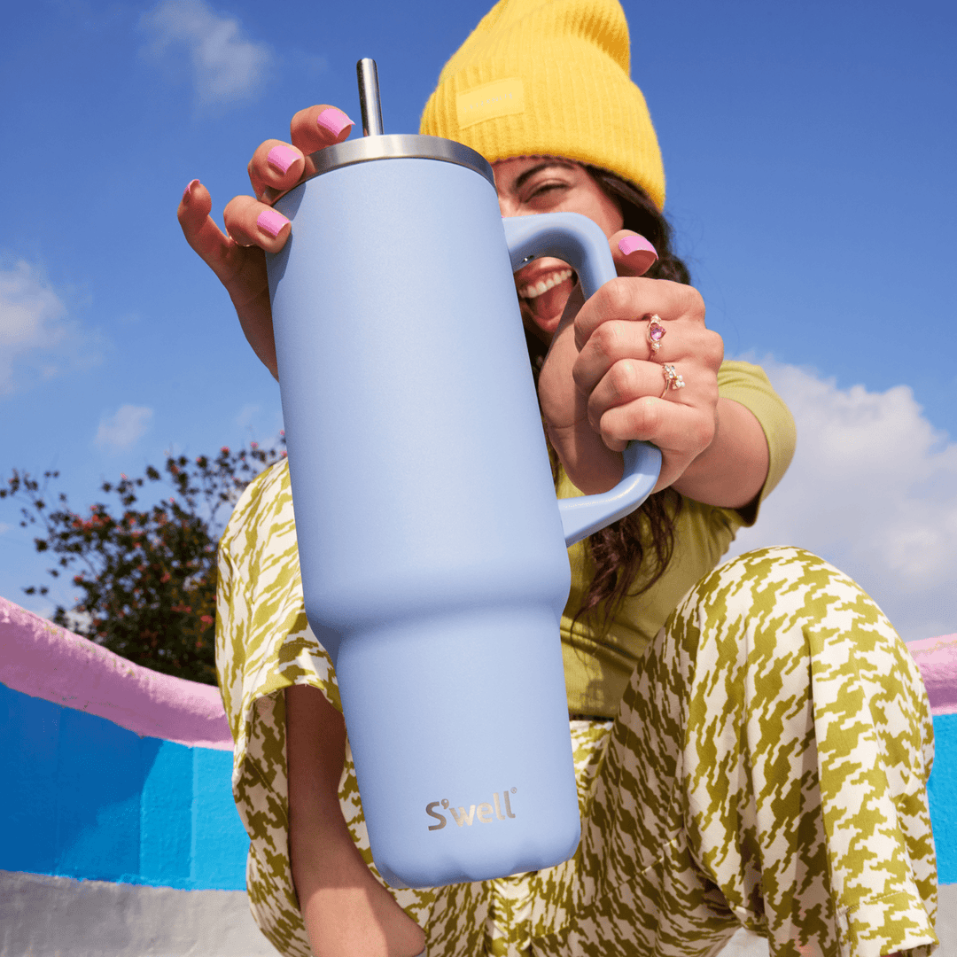 Hydrangea Blue Tumbler XL 40oz