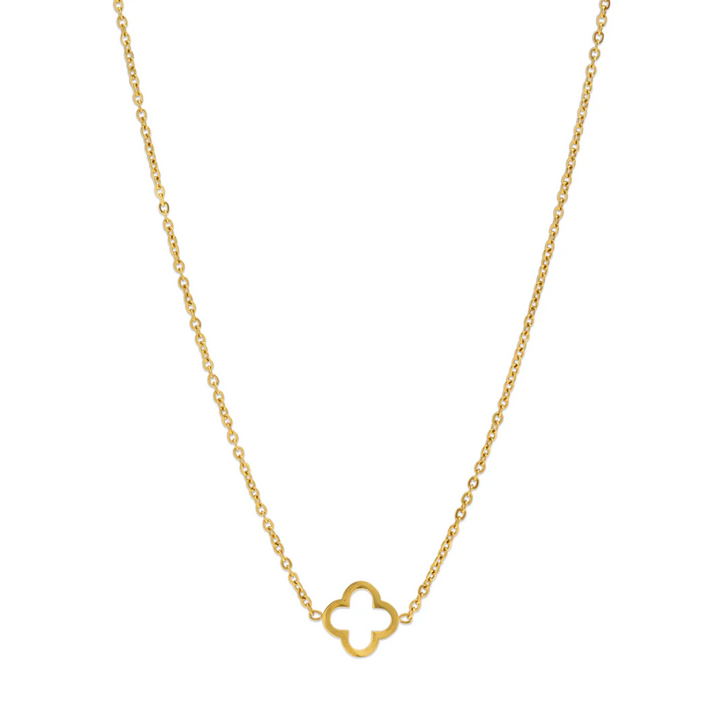 Tui - Clover Necklace Stainless Steel
