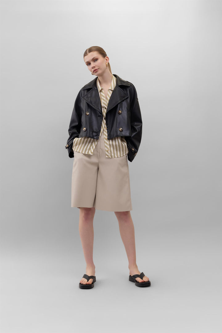 Shorts Faux Leather
