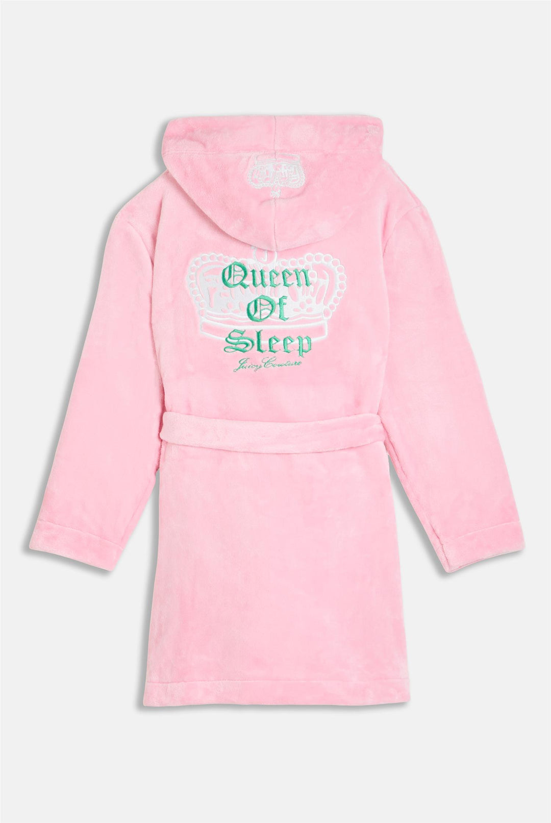 Crown Plush Hooded Robe