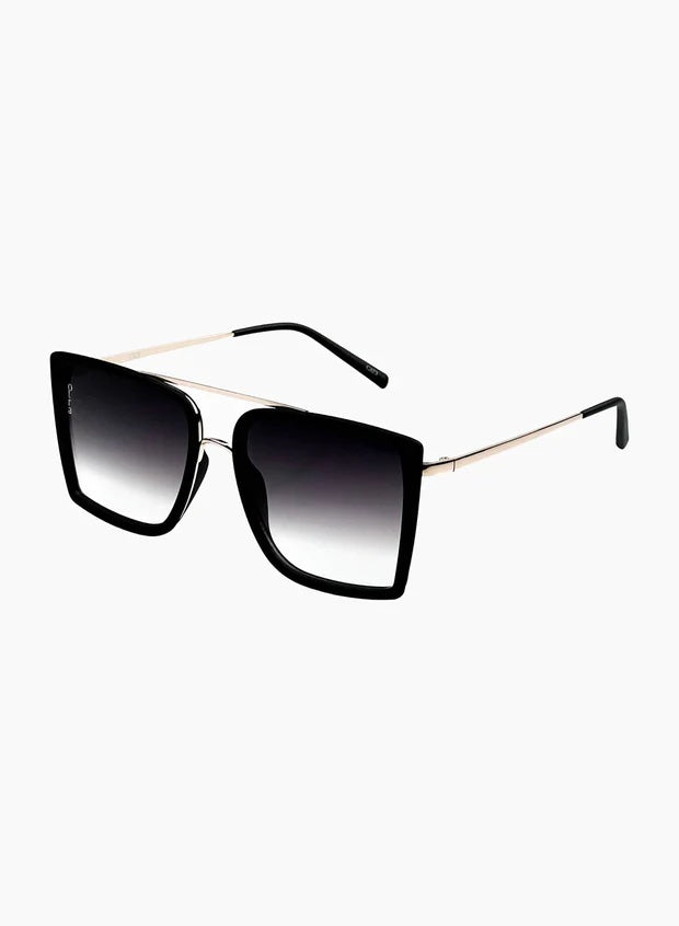 Velda Black/Gold Fade