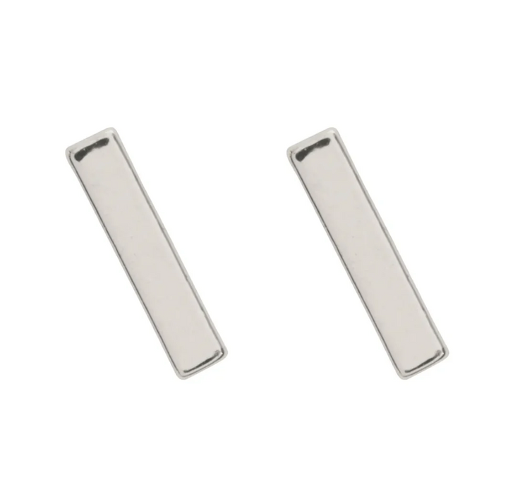 Loa Small Bar Stud Earrings