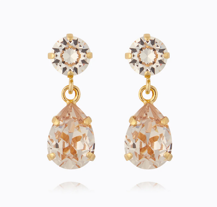 MINI DROP EARRINGS GOLD