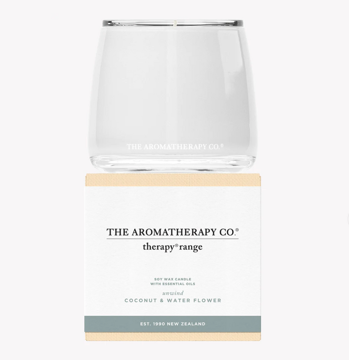 Therapy Candle 260ml - Coconut & Water Flower
