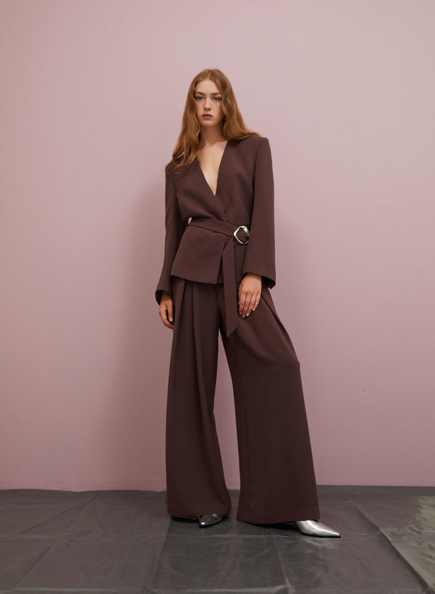 BLAZER WITH MARCO BELT
