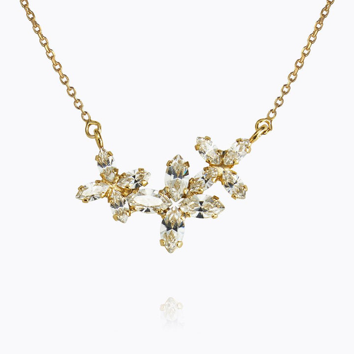 Multi Star Necklace Gold