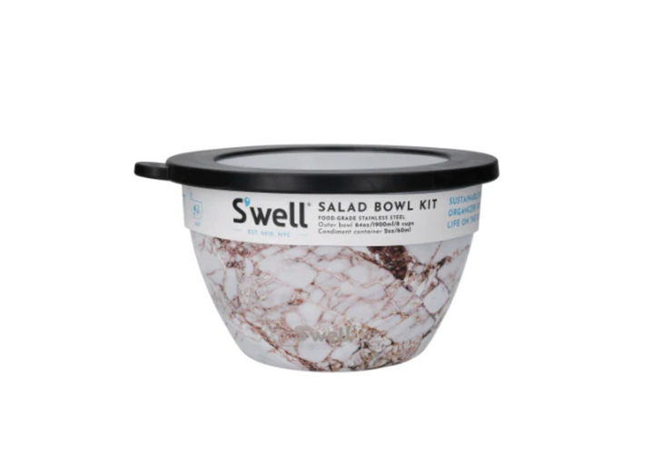 Calacatta Gold Salad Bowl Kit 64oz