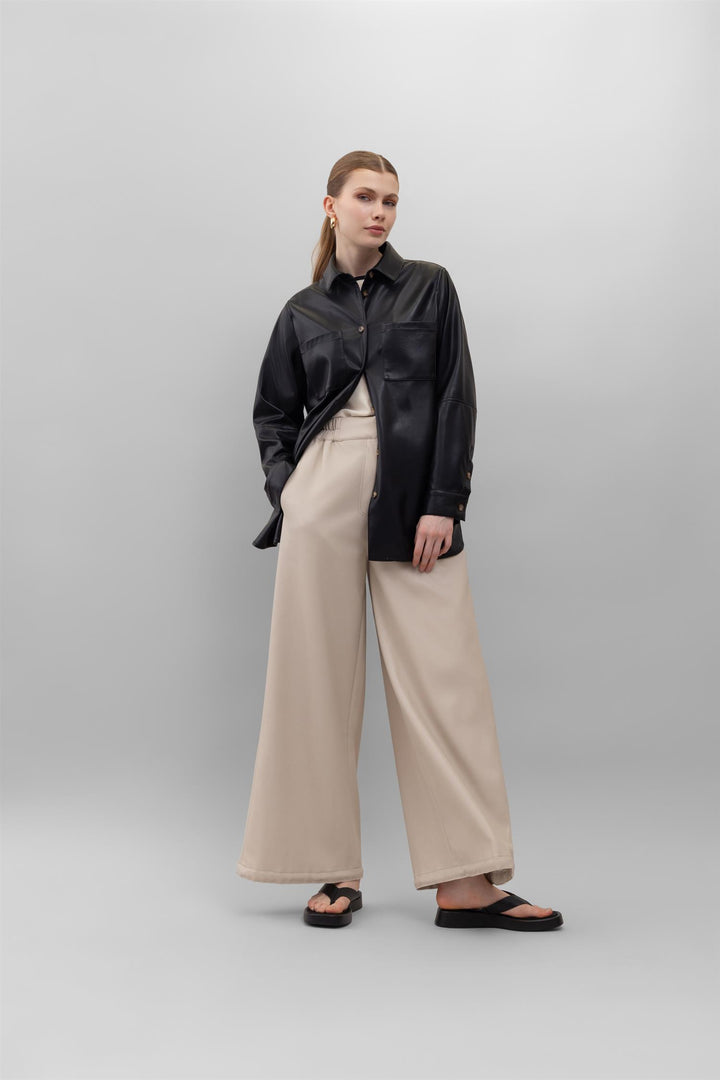 Trousers Faux Leather