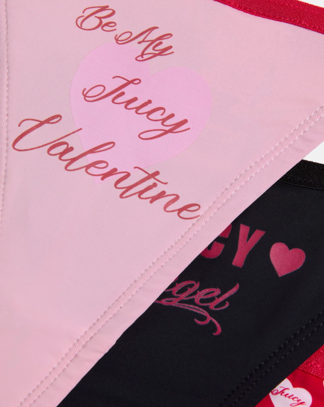 Be My Juicy Valetine Thong 3 Pack