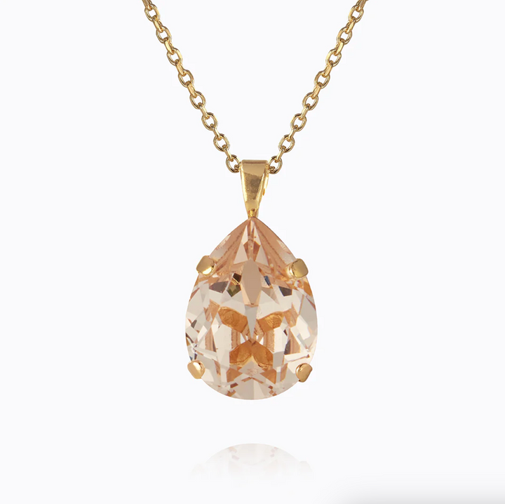 Mini Drop Necklace Gold