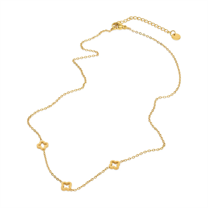 Jenna Clover Necklace Stainless Steel