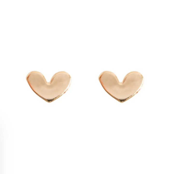 Petite Heart Stud Earring