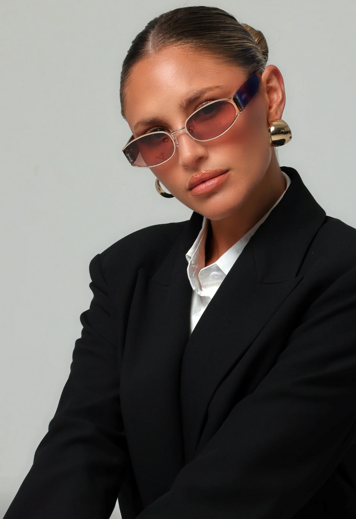 Polly Gold Tort/Brown to Pink Fade