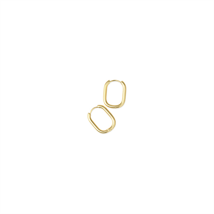 Pernille Hoop Earrings Stainless Steel